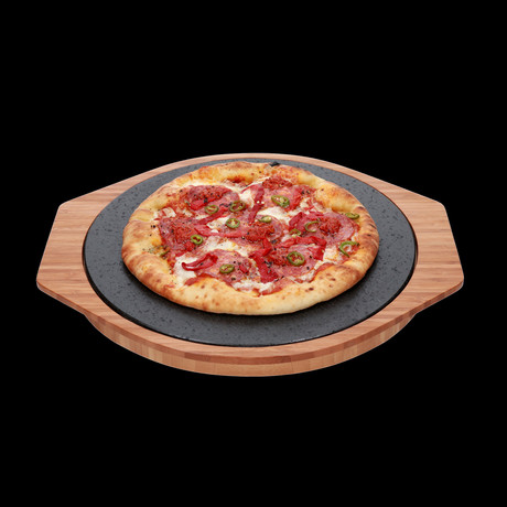 The SteakStones Pizza Stone // SafeHands Bundle