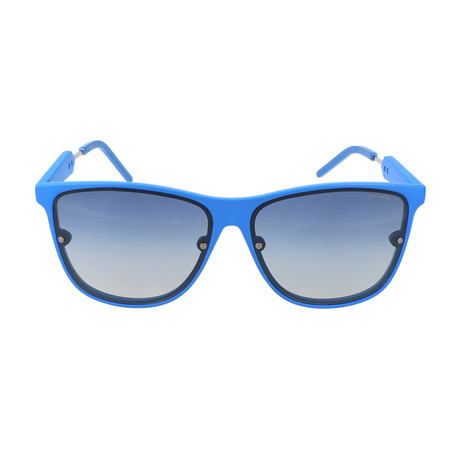 Unisex 6019-S TN5 Sunglasses // Solid Blue Ruthenium