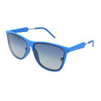 Unisex 6019-S TN5 Sunglasses // Solid Blue Ruthenium