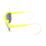 Unisex 6037-S 2V7 Sunglasses // Matte Yellow