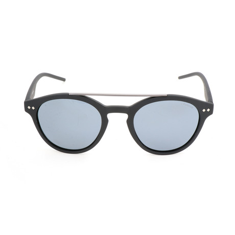 Unisex 6030-S 3 Sunglasses // Matte Black (Slate Blue Lenses)