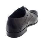 Achille Dress Shoes // Black + Black Croco (Euro: 43)