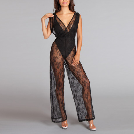 Roxanne Jumpsuit // Black (Small)