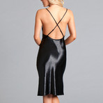 Elena Slip // Black (Small/Medium)