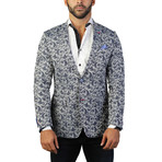 Descartes Blazer // Gray + Blue (US: 42R)