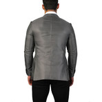 Descartes Left Arrow Blazer // Black + White (US: 40R)