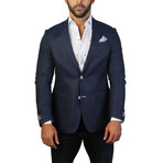 Beethoven Not Straight Lines Blazer // Blue (US: 46R)