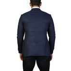 Beethoven Not Straight Lines Blazer // Blue (US: 40R)