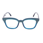 Women's JC176 1Q9 Optical Frames // Teal Glitter + Teal