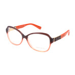JC108 EZS Optical Frames // Matte Brown Orange