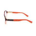 JC108 EZS Optical Frames // Matte Brown Orange
