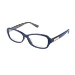 JC112-F EN9 Optical Frames // Blue Glitter + Gold