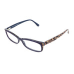 JC148 PVR Optical Frames // Animalier Blue