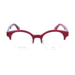JC151 QA1 Optical Frames // Pink + Red Glitter