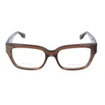 JC135 3M0 Optical Frames // Brown Transparent