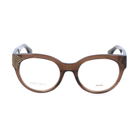 JC136 3M0 Optical Frames // Brown Transparent