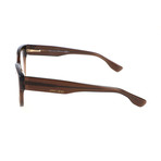 JC136 3M0 Optical Frames // Brown Transparent