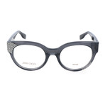 JC136 J8E Optical Frames // Transparent Gray