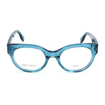JC136 KVK Optical Frames // Transparent Teal