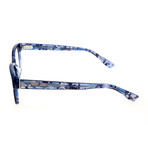 Women's JC137 J55 Optical Frames // Blue Spotted