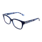 Women's JC137 J55 Optical Frames // Blue Spotted