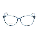 JC142-F LYV Optical Frames // Striped Glitter Green