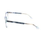 JC142-F LYV Optical Frames // Striped Glitter Green