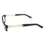 JC85 QFE Optical Frames // Black + Rose Gold