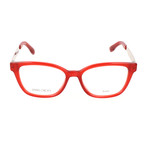 JC160 UY5 Optical Frames // Burgundy + Gold