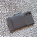 Flip Wallet // Black (iPhone X/XS)