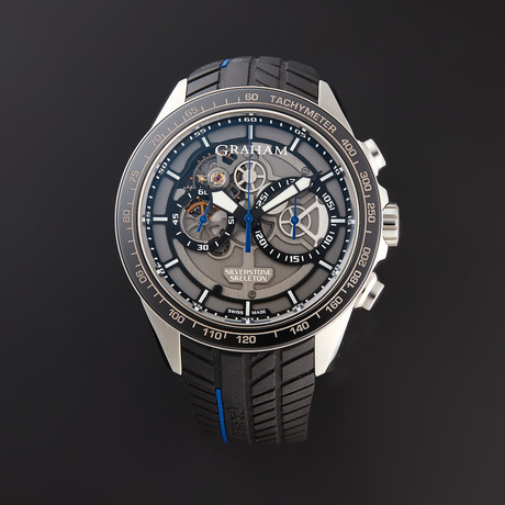 Graham Silverstone RS Skeleton Chronograph Automatic // 2STAC3.B01A.K91F // Store Display