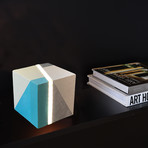 Cube LED Light (Orange + Gray)