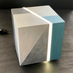 Cube LED Light // Aqua