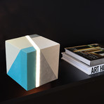 Cube LED Light // Aqua