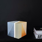 Cube LED Light (Orange + Gray)