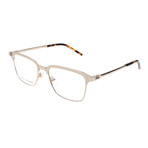 Men's 146 GM0 Optical Frames // Shiny Gold