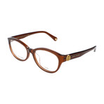 Women's 93-F 4J6 Optical Frames // Transparent Brown