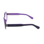 Women's 597 4XD Optical Frames // Dark Light Violet