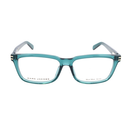 Men's 580-F KRE Optical Frames // Transparent Green