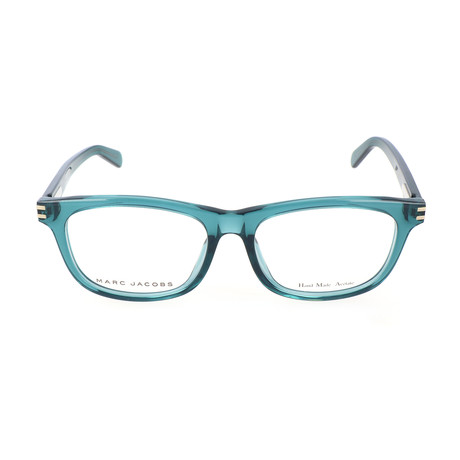 Men's 583-F KRE Optical Frames // Transparent Green