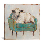 Moo-ving In I // Ethan Harper (18"W x 18"H x 0.75"D)