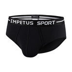 Brief Sport Ergonomic // Black (S)