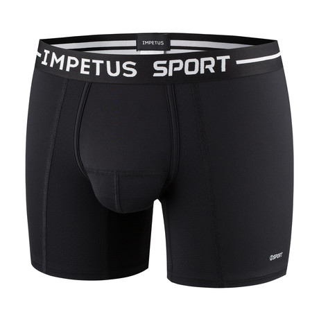 Sports Boxer Brief // Black (XS)