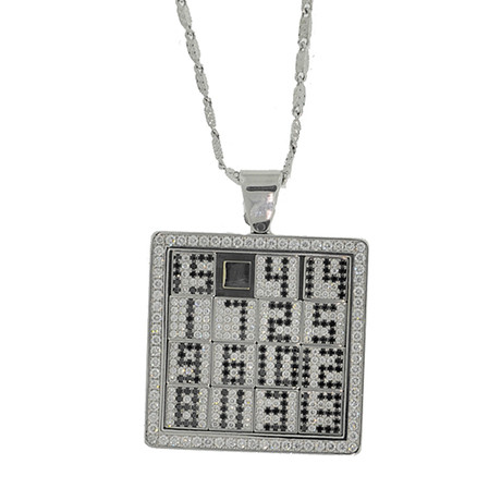 jacob and co lock necklace