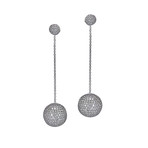 Jacob & Co. Disco Ball Drop Earrings