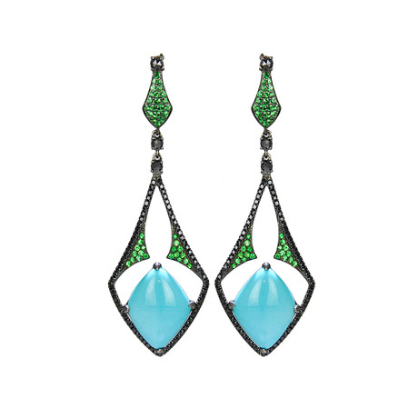 Jacob & Co. Turquoise Drop Earrings