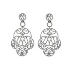 Jacob & Co. Large Size Lace Collection Chandelier Earrings