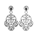 Jacob & Co. Large Size Lace Collection Chandelier Earrings