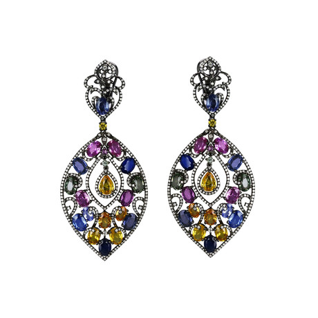 Jacob & Co. Sapphire Chandelier Earrings