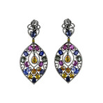 Jacob & Co. Sapphire Chandelier Earrings